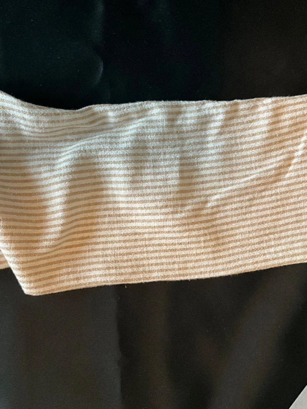 Michael Kors Long Sleeve Linen Top